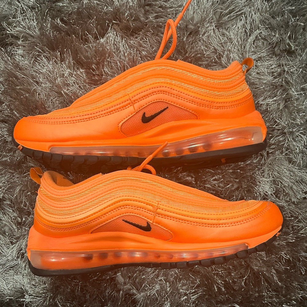 Nike Air Max 97 in Atomic Orange color